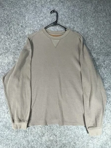 Wrangler Timber Creek Thermal Waffle Brown Ultimate Shirt - Picture 1 of 5