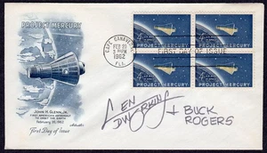 1962 Project Mercury (1193) Cartoonist LEN DWORKINS Artmaster FDC TB874 - Picture 1 of 1