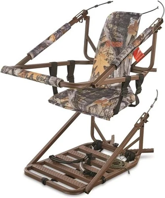 Deluxe XL Climber Tree Stand Chair for Hunting Cushion Seat, Hunting Gear Equipm - Image 1 of 4