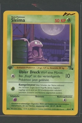 Sleima 1. Edition | Fossil 48/62 | Pokemon Karte Deutsch NM- 2000 WOTC - Bild 1 von 3
