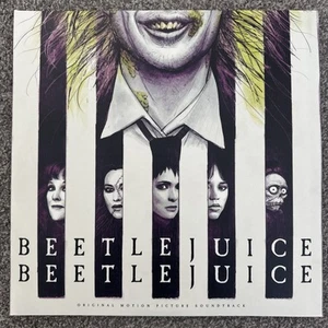 Beetlejuice Beetlejuice Soundtrack Waxwork Barnes & Noble Vinyl Limited Elfman - Picture 1 of 12