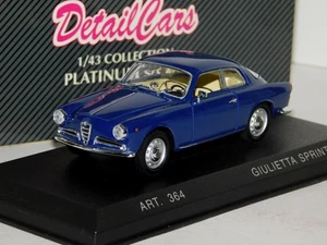 ALFA ROMEO SPRINT 1960 COUPE DETAIL CARS ART 364 1/43 - Picture 1 of 1