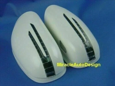 CUBIERTA ESPEJO PUERTA LED BLANCO DOS FLECHAS PARA MERCEDES BENZ W209 CLASE CLK 2003-2009 Foto 1 de 4