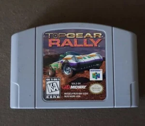  Top Gear: Rally  Nintendo Vintage AUTHENTIC NES 64 Game  - Bild 1 von 1