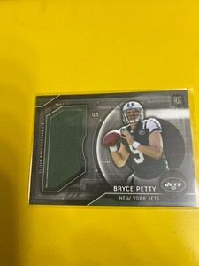D30669  2015 Topps Rookie Jumbo Relics #RJRBP Bryce Petty JETS