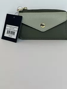 Nanette Lepore Bernie Monogram Logo Top Zip Card Case Holder Wallet (D142) - Picture 1 of 6