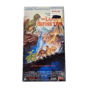 The Land Before Time VHS SEALED 1st Print MCA Watermark RARE Dinosaur Movie 1989 - Picture 1 of 10