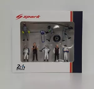 MODELLINO AUTO SET FIGURINI MECCANICI PORSCHE SPARK 1/43 LE MANS 2018 MODELLISMO - Imagen 1 de 3