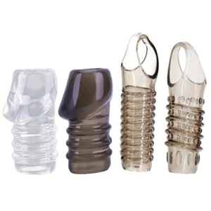 Funda extensora de Pene Reutilizable Hombre para Engrandar el Pene Erección - Picture 1 of 6