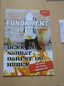 Heft: Fundament- Denn am Sabbat darfst Du ruhen - Bild 1 von 2