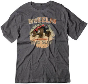 BSW Youth Wheelin Mud Slut Mudding 4x4 Truck Shirt - Picture 1 of 17