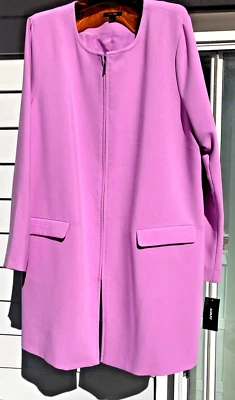 ¡NUEVO!  "ALFANI" - CHAQUETA/ABRIGO.  ¡Classy!  Orquídea.  Talla L Foto 1 de 4