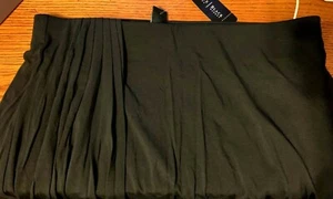 WHITE HOUSE BLACK MARKET NWT S 4 6 STRETCHY SKIRT STRETCH ASYMMETRIC HEM HIGH LO - Picture 1 of 5
