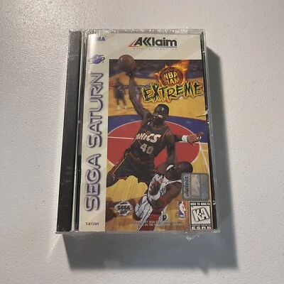 NBA Jam Extreme (Sega Saturn, 1996) AUTHENTIC - BRAND NEW & SEALED! - Image 1 of 4