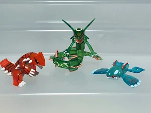 Figura Colección Monstruo Pokémon Groudon Rayquaza Kyogre (Claro) Tomy 0.5-1.7 pulgadas - Imagen 1 de 14