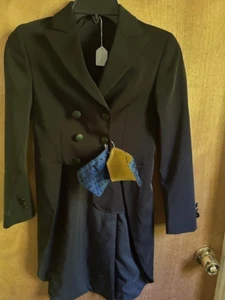 SHADBELLY COAT Youth 14R *Navy w/Reversible Points VGC RJ Classics Xtreme VGC - Picture 1 of 3