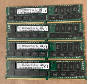 Mémoire RAM SERVEUR DDR4 HYNIX 128 Go HMA84GR7MFR4N-UH 4 x 32 Go 2Rx4 PC4-2400T - Photo 1/5