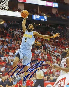 ~~ WILL BARTON Authentic Hand-Signed "DENVER NUGGETS" 8x10 Photo ~~ - Picture 1 of 1