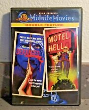 Deranged / Motel Hell   Midnight Madness Double Feature  (DVD)  Region 1   LN