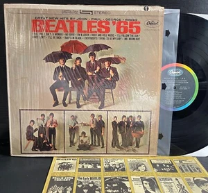 The BEATLES '65 Capitol ST 2228 in SHRINK kind of rare NO RIAA # plays VG+ - Picture 1 of 7