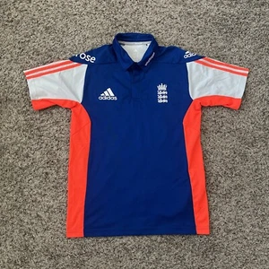 Adidas England National Team Cricket Waitrose Shirt Jersey Maglie Trikot Mens M - Picture 1 of 8
