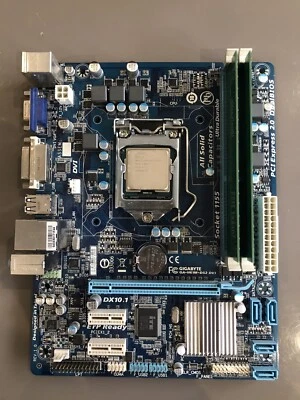 Prebuilt ATX motherboard With CPU fan, 4gb DDR3 Ram and Intel Pentium CPU - Image 1 of 4