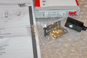 IPF Electrónico Sensor de Ultrasonidos / Teclas Tipo: UT 140370 12-30VDC Nuevo - Imagen 1 de 1
