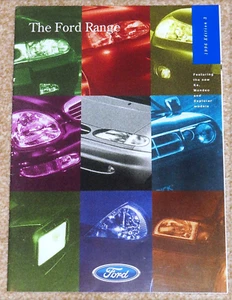 Brochure FORD RANGE 1996 inc Vans Explorer Maverick sonda Scorpio Ka Escort - Foto 1 di 19