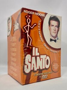 8 Dvd Box Cofanetto IL SANTO - SIMON TEMPLAR con Roger Moore eps. 16-30 nuovo 