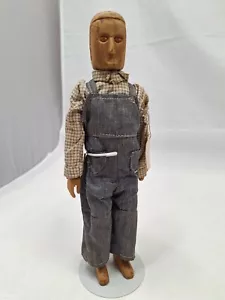 Vintage 10 Zoll Künstlerpuppe mit Holzgelenken männlich Pleasant Hill School USA um 1940 - Bild 1 von 8