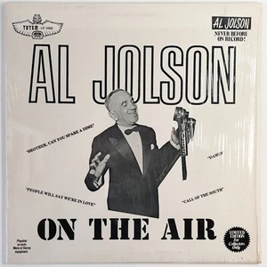 On The Air by Al Jolson Compilation, Totem lp 1006 Canada LP Vinyl Record - Picture 1 of 5