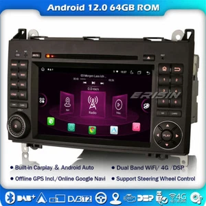 64GB Android 13 Autoradio Mercedes A/B-Klasse W169 Sprinter Viano Crafter Navi - Bild 1 von 14