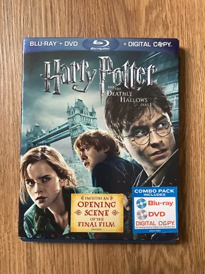 Harry Potter and the Deathly Hallows Part 1 BLU-RAY AND DVD (3 disc set) - Image 1 of 4