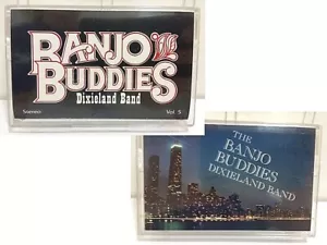 Scarce BANJO BUDDIES Dixieland Band Cassette Tape Lot Vol 5 & 6 90-1637 93-1733 - Picture 1 of 12