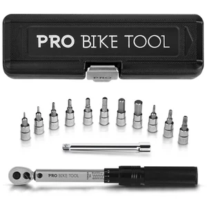 1/4 Inch Drive Click Bicycle Torque Wrench Set – 2 to 20 Nm – Maintenance Kit... - Picture 1 of 8