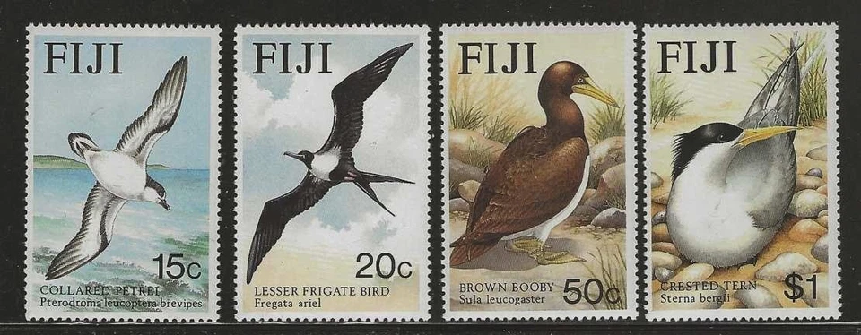 Fiji #540-43 Como Nuevo/NH Juego Cpl Aves Marinas M5412 Foto 1 de 1