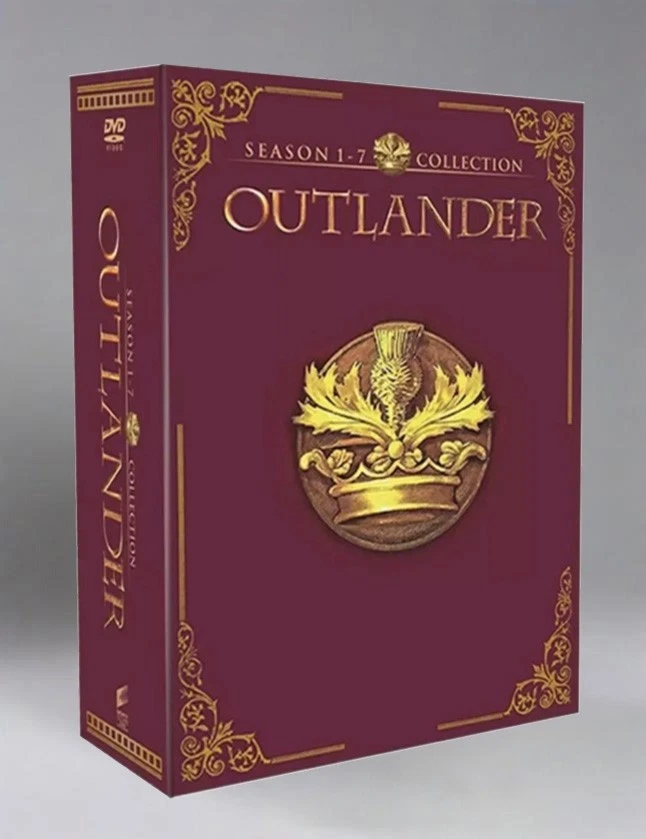 Outlander: The Complete Series Seasons 1-7(Part 1&2) (DVD 33 Disc Box Set )