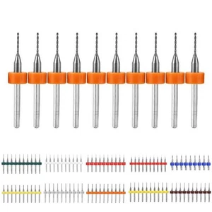 P-recision Carbide T-ungsten Steel Drill Bits For Circuit Board PCB 10pcs - Picture 1 of 146