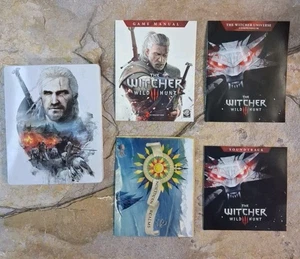 Steelbook Witcher 3 Edición Coleccionista + CD - PlayStation 4 **VER DESCRIPCIÓN** - Imagen 1 de 19