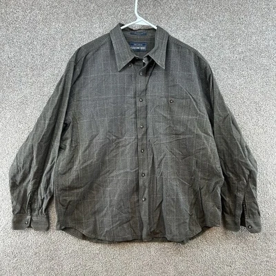 Josh Ashford Men's Button Up Size XL Gray Long Sleeve Collared - Image 1 of 4