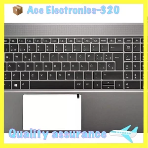 Spanish/Latin Keyboard NEW For HP ZBook Power G7 G8 G10 15.6 inch Palmrest Cover - Picture 1 of 6