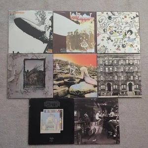 Posten 8 Led Zeppelin Vinyl Schallplatten I II III, ohne Titel, Häuser des Heiligen usw. - Bild 1 von 17