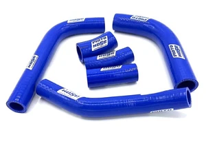 KAWASAKI KX450 2019 20 21 22 2023 MOTO HOSE SILICONE RADIATOR HOSE BLUE 23-318B - Picture 1 of 3