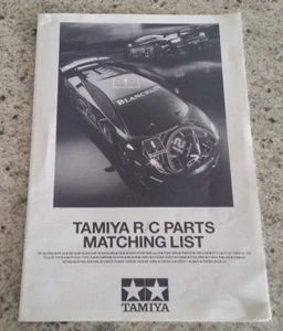 Tamiya R/C Parts Matching List 2010 - Picture 1 of 2