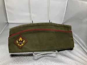 Vintage Boy Scout BSA Garrison Hat Size Medium - Picture 1 of 4