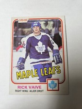 1981-82 O-PEE-CHEE NHL HOCKEY #310 RICK VAIVE TORONTO MAPLE LEAFS