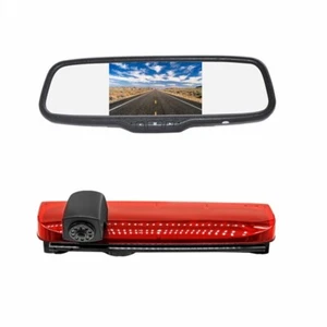 Reverse Camera Kit Rear View Mirror Monitor Display Screen for Ford Transit - Picture 1 of 8