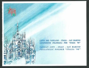 1998 italia repubblica folder Giornata del Francobollo (Dedicato a Papa Giovanni - Imagen 1 de 1