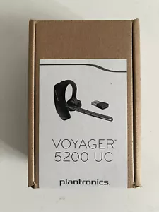 Plantronics Voyager 5200 UC Bluetooth Headset - Black - Picture 1 of 5