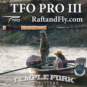 TFO Pro III 7wt 9'0" Fly Rod - Lifetime Warranty - FREE SHIPPING